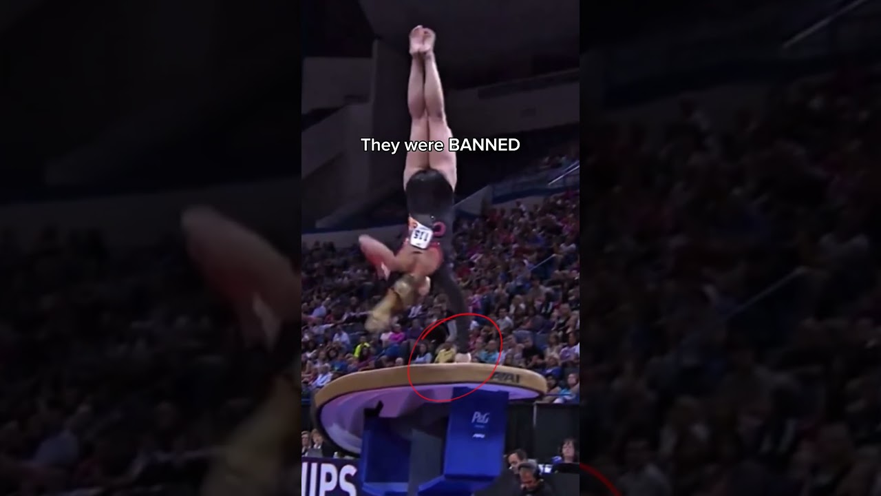 She lost a gold medal because of this rule 😬 #gymnastics #gymnastics #olympics #sports #sport #d1