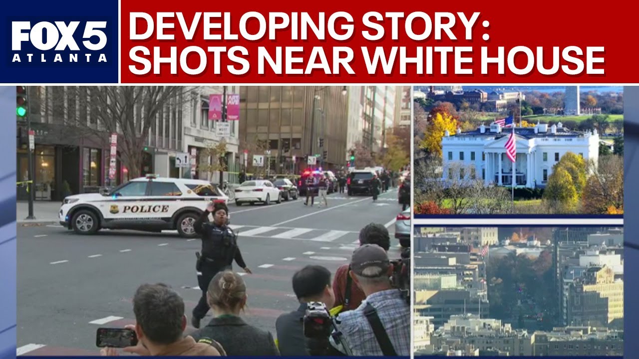 Shooting near White House — suspect in custody
