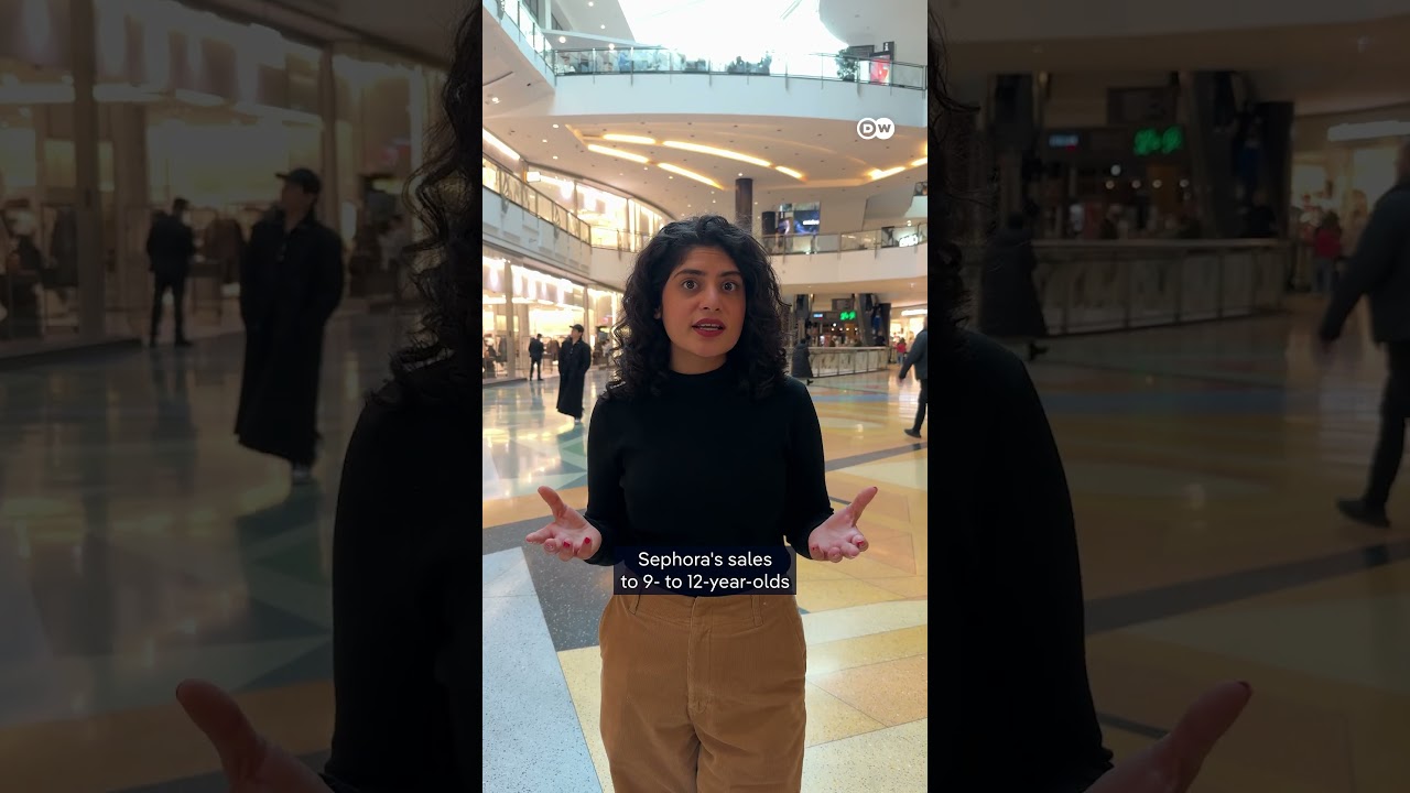 Skincare for kids? How beauty brands pivot to teens and preteens | DW News