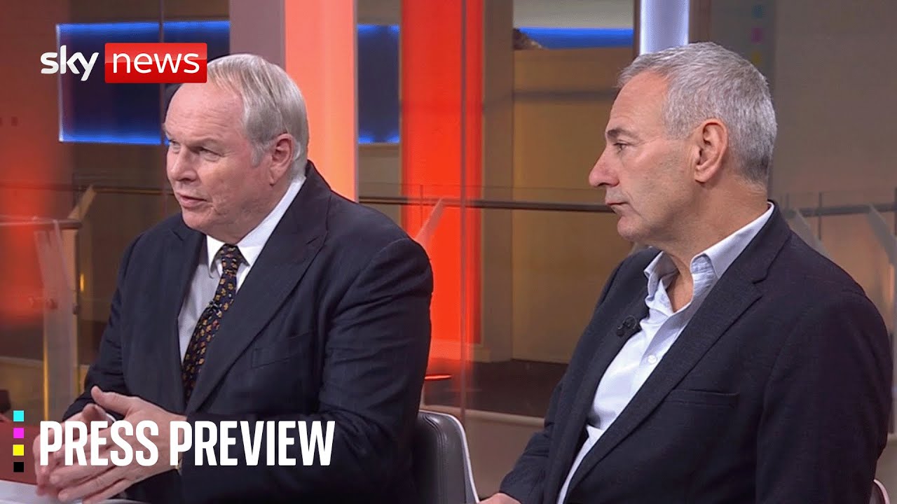 Sky News Press Preview | Adam Boulton and Kevin Maguire | Monday 17 November 2025