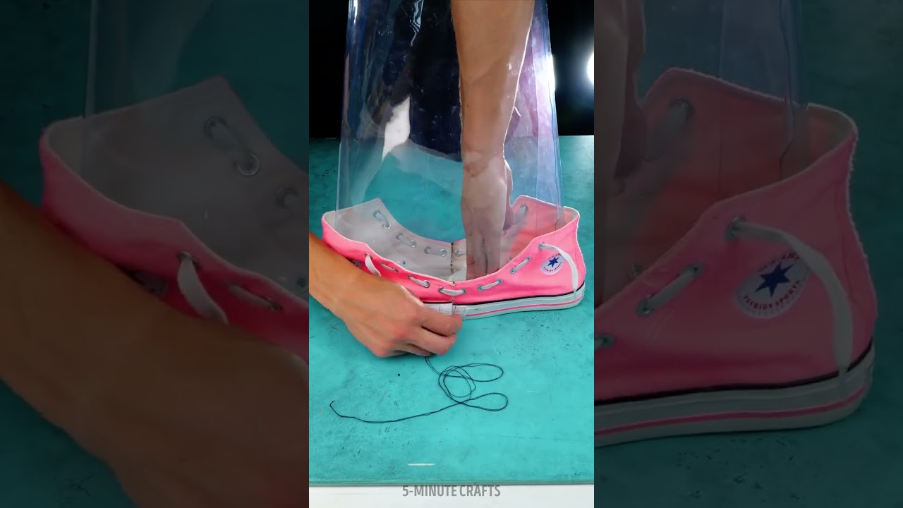 Sneaker Upgrade! DIY Laptop Bag from Old Shoes 👟💻