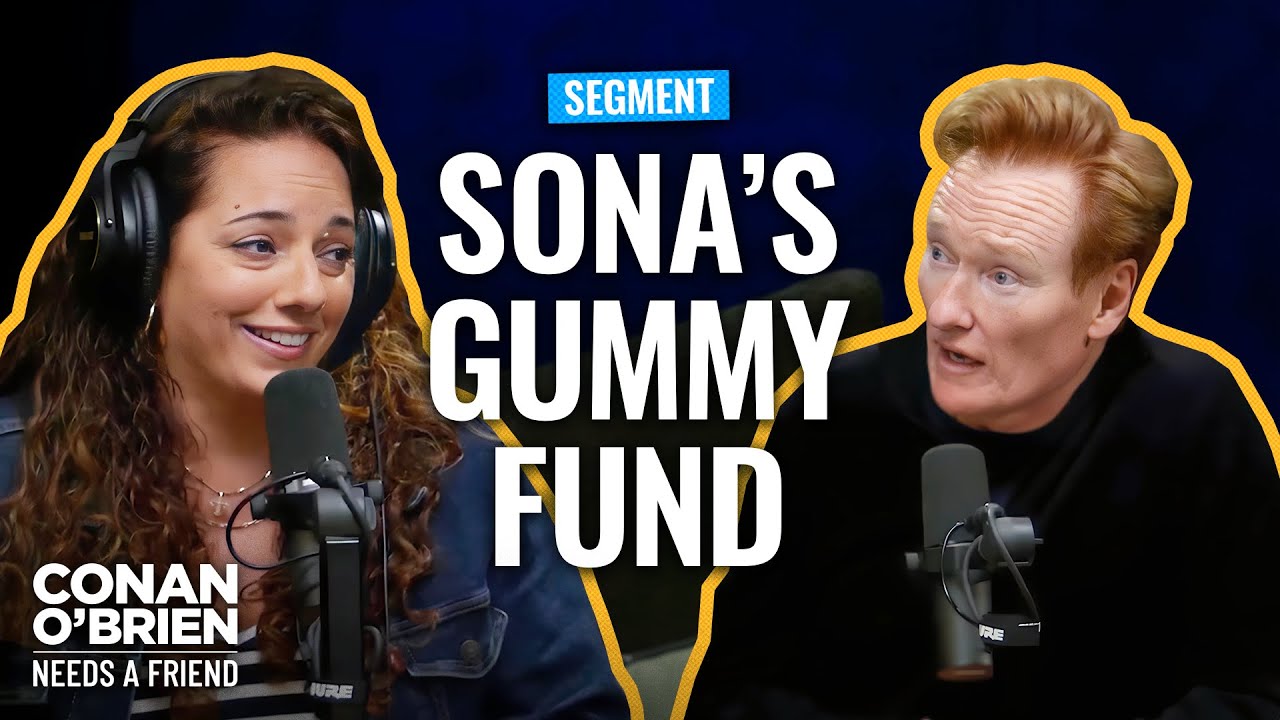 Sona Reveals How Much She Spends On Gummies | Conan O’Brien Needs A Friend