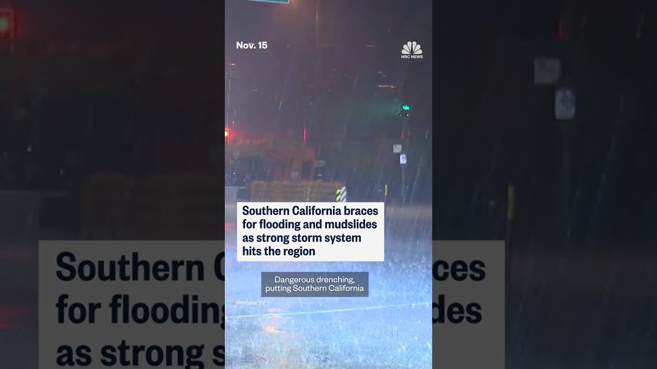 Southern California hit by powerful storm