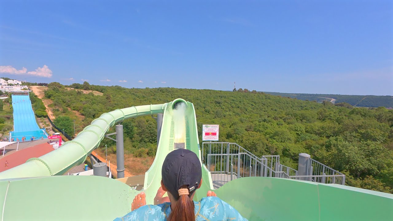 Space Combo Water Slide at Aquapark Istralandia 🇭🇷