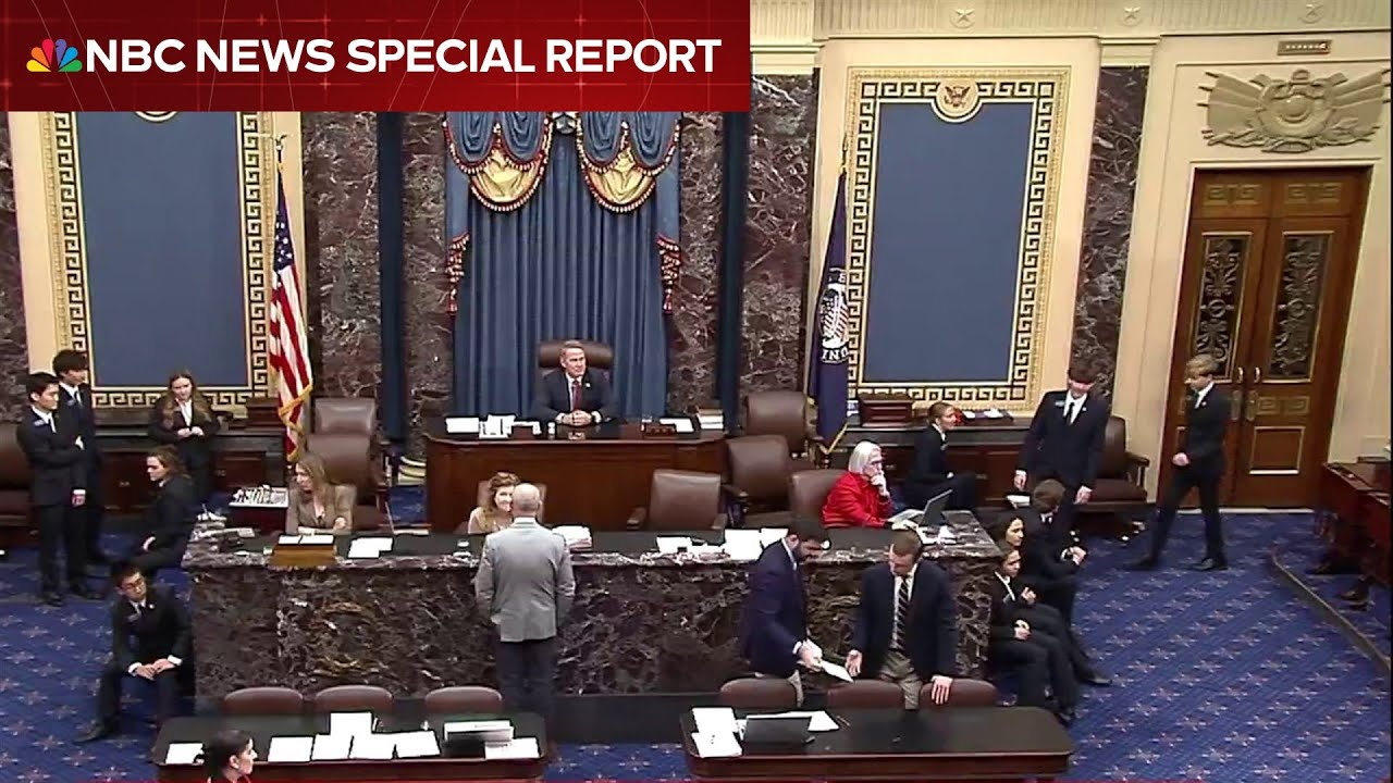 Special Report: Senate advances tentative deal to end government shutdown