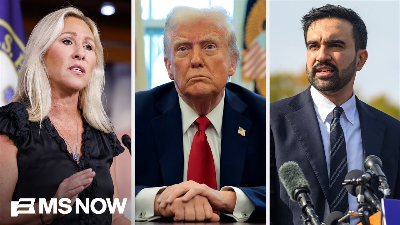 Stephanie Ruhle: Trump crushes MTG and crushes on Mamdani