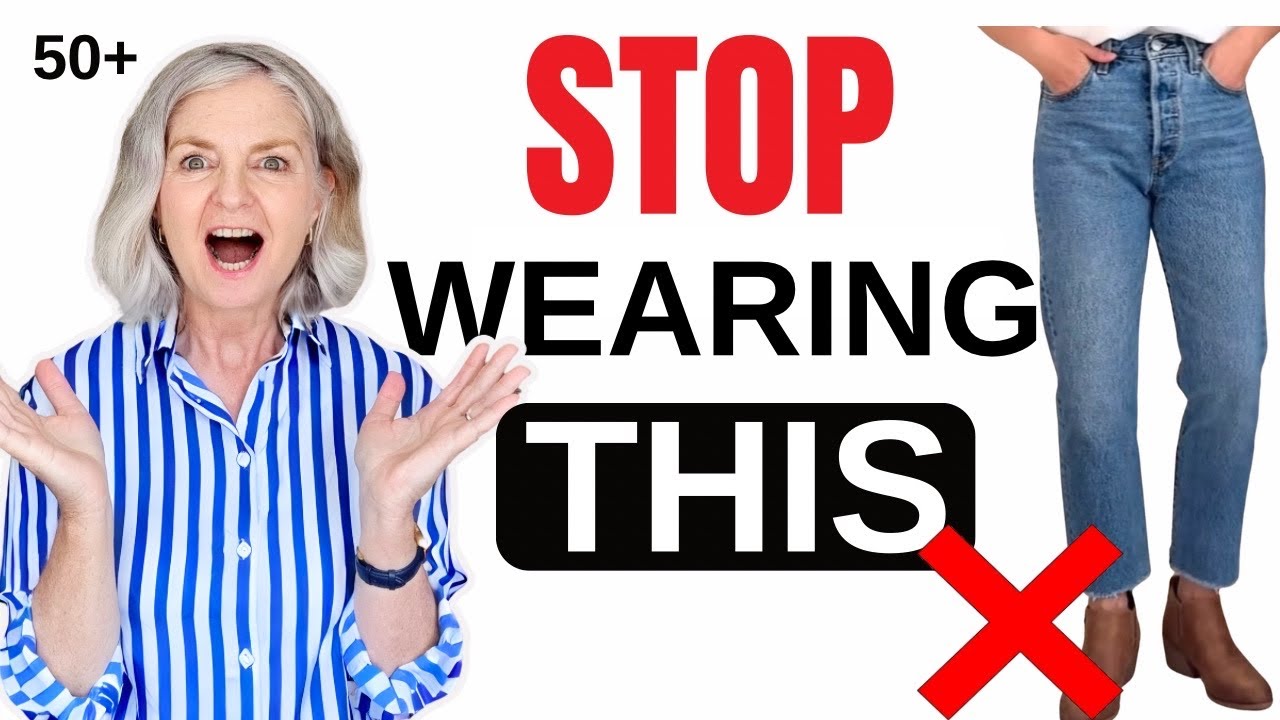 STOP Wearing Jeans Like This Over 50 (Winter Edition)