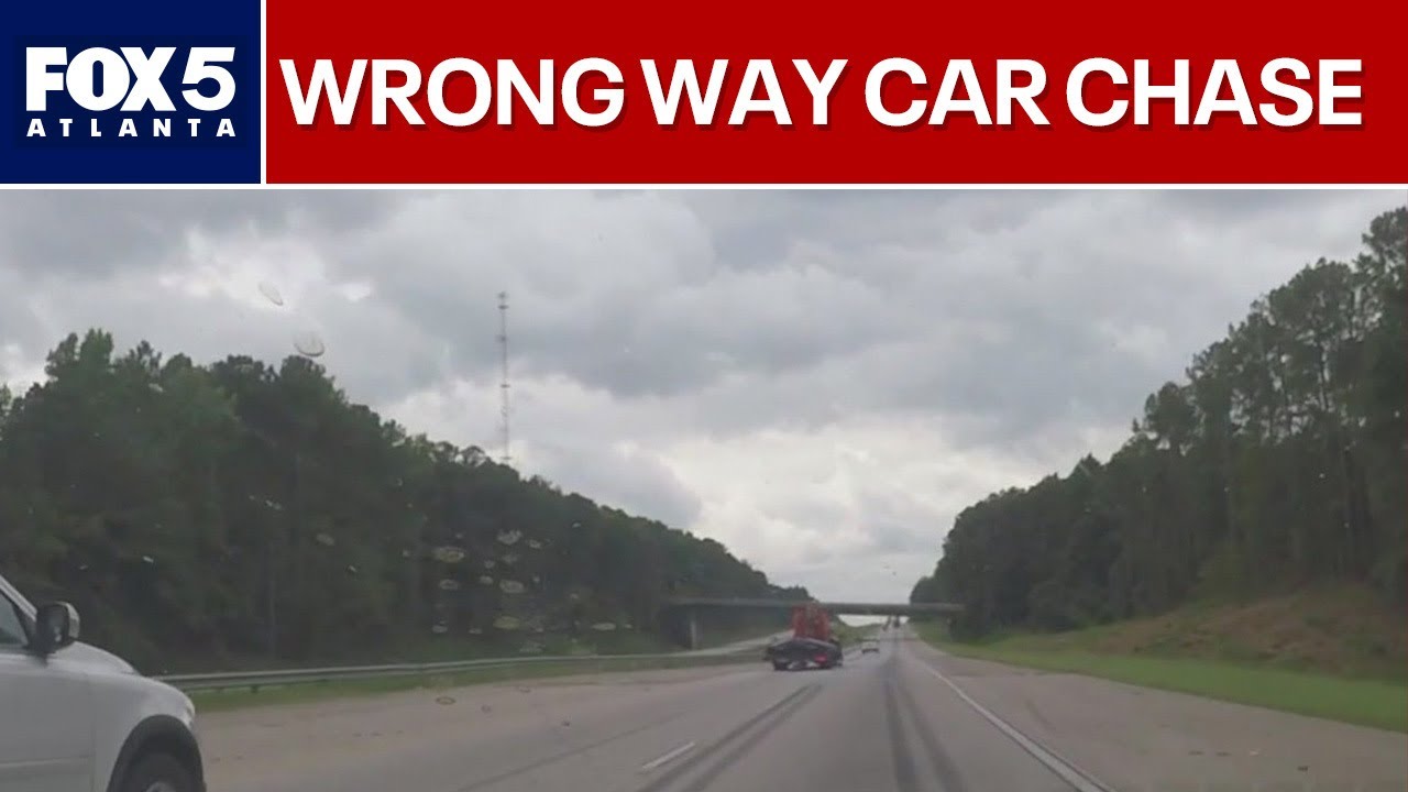 Suspected drunk driver leads police on wrong way chase | FOX 5 News