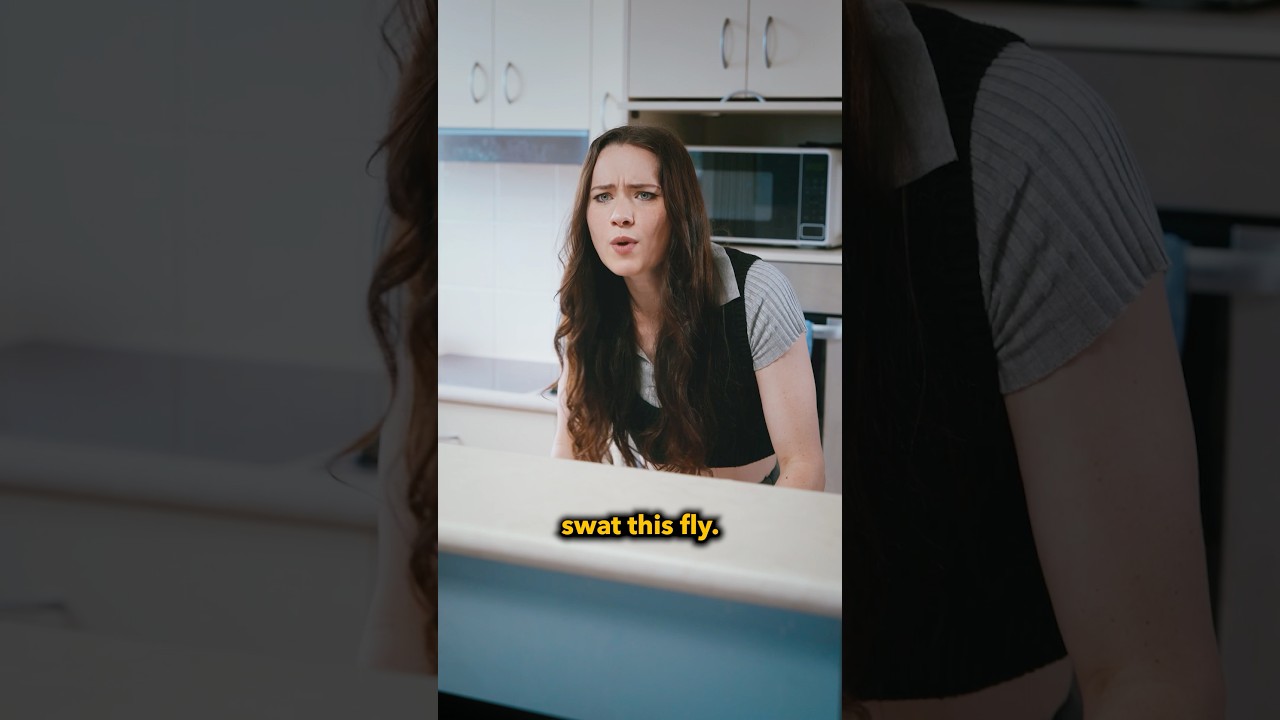 Swatting a fly in Australia