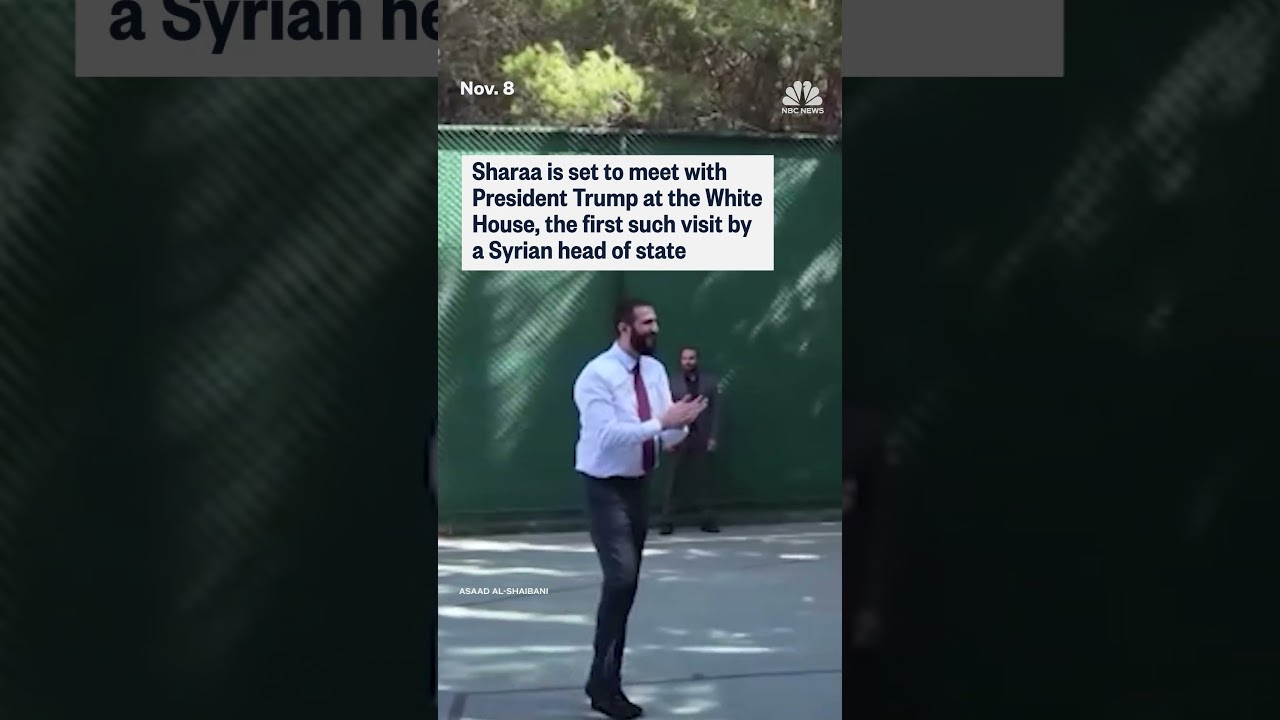 Syria’s president plays basketball during U.S. visit