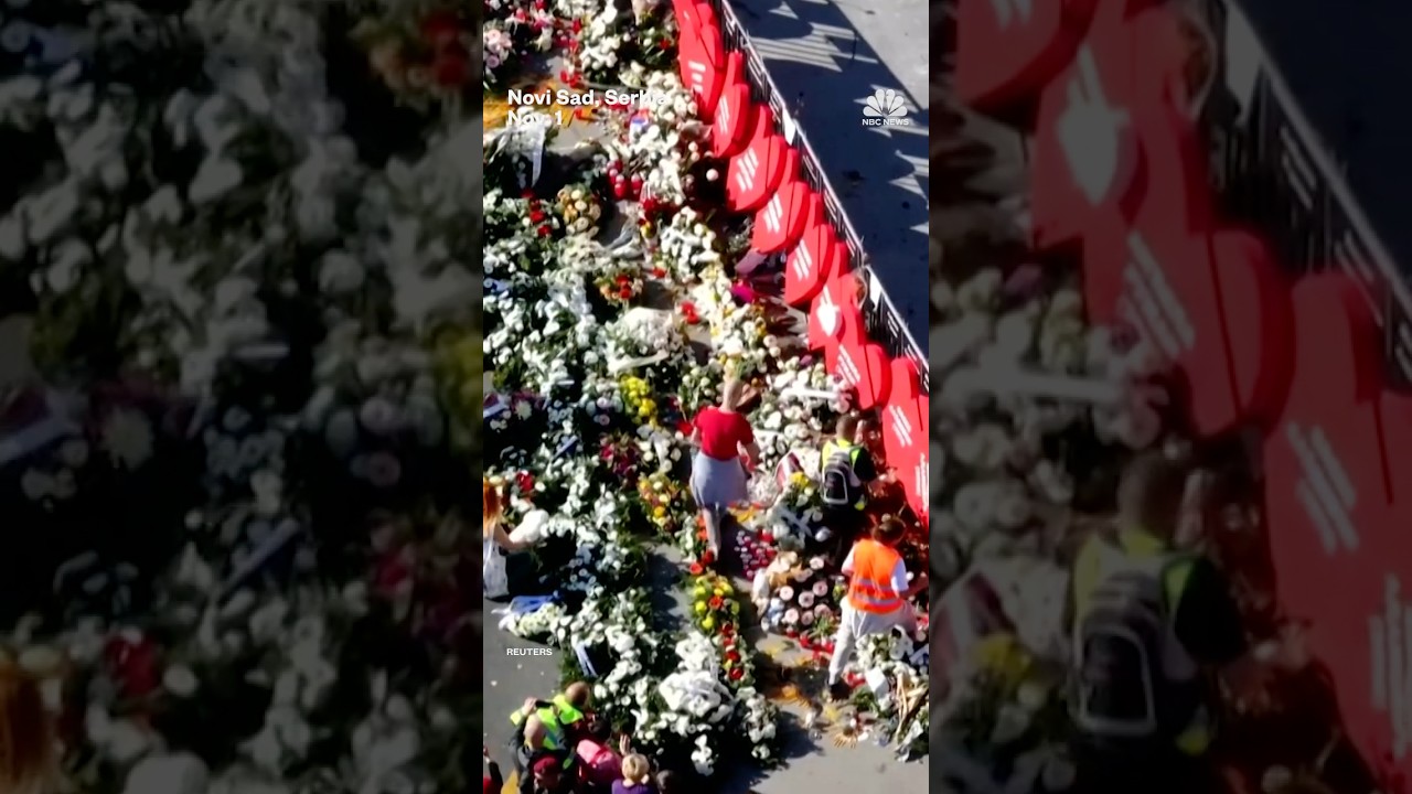 Tens of thousands in Serbia mark one-year anniversary of deadly roof collapse