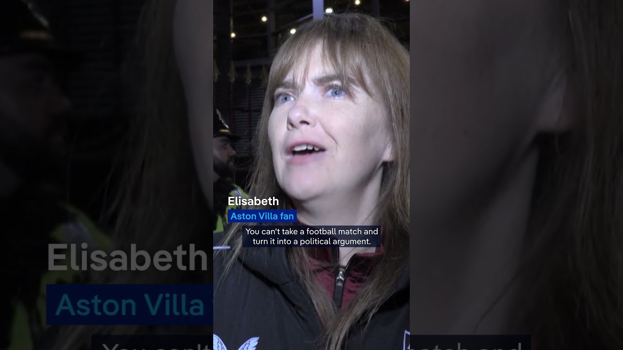 Tension high at Villa-Maccabi football game | DW News