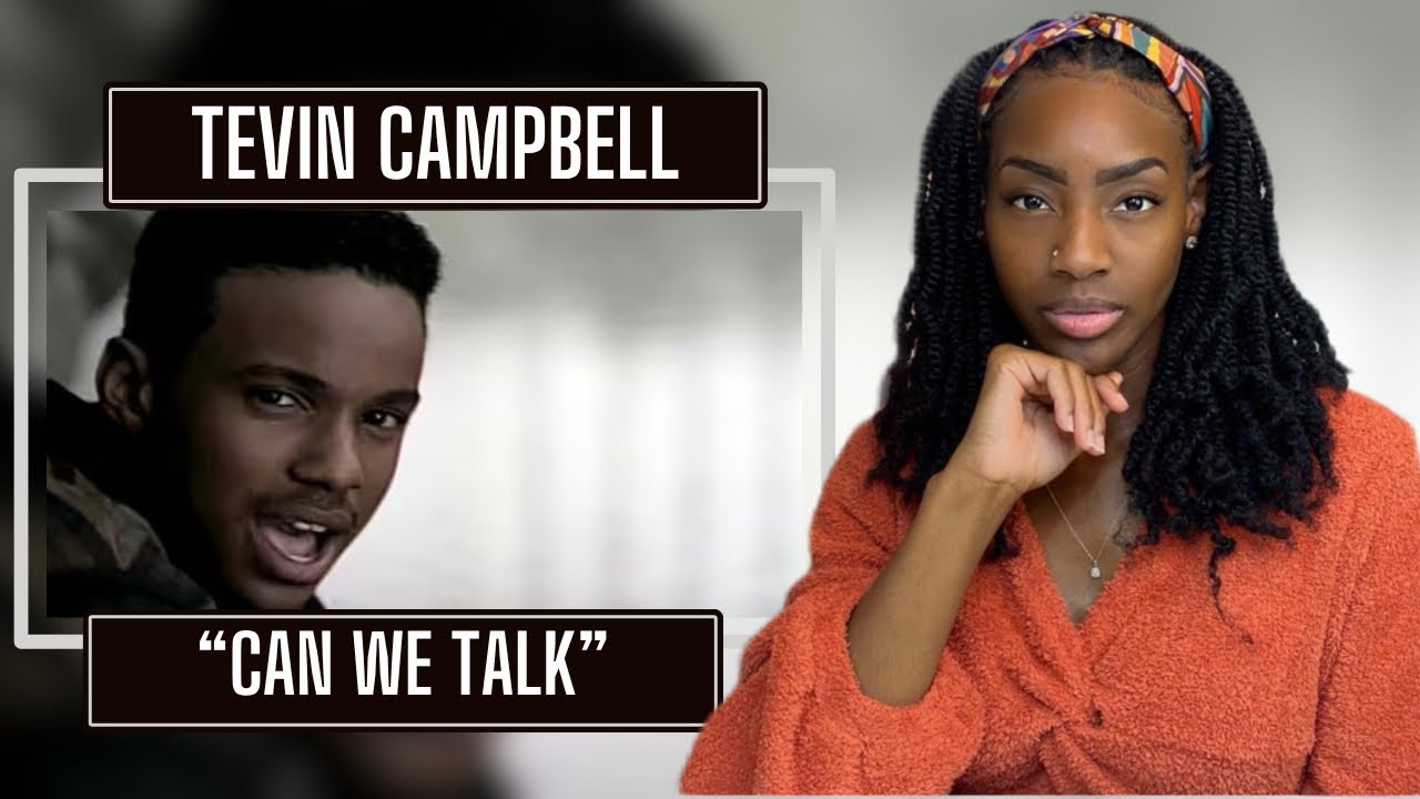 Tevin Campbell – Can We Talk | REACTION 🔥🔥🔥