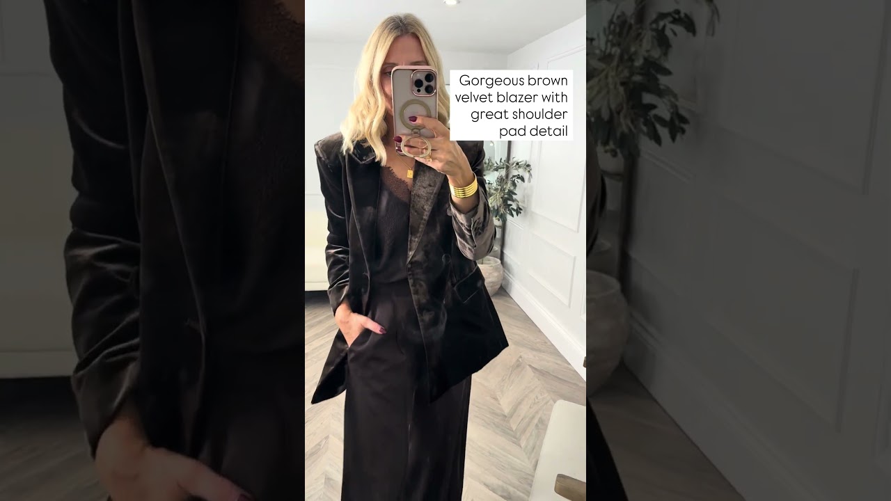 The Blazer – one of the most hard working pieces in you wardrobe but let’s make it festive!