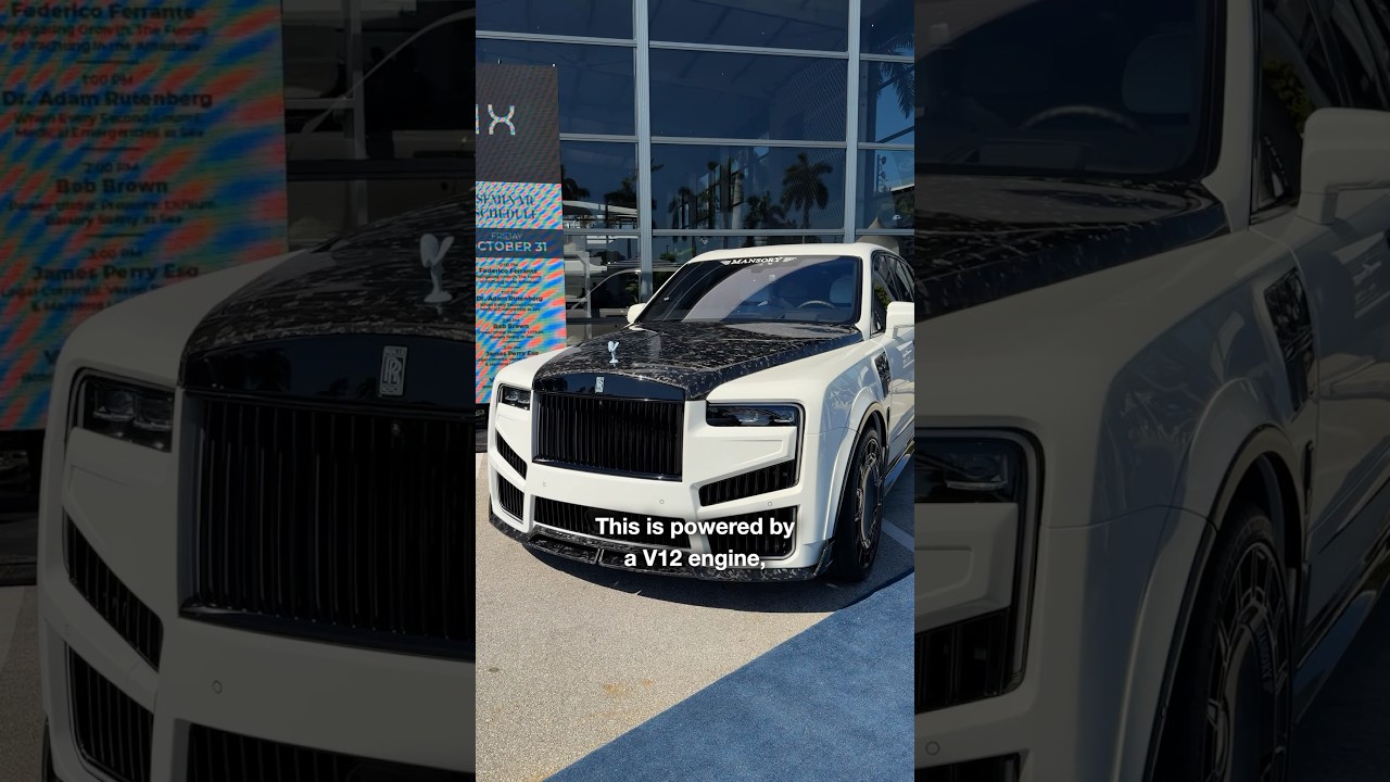 The Mansory Charles Blue Rolls-Royce Is Beautiful! 😍 #mansory #rollsroyce #cars