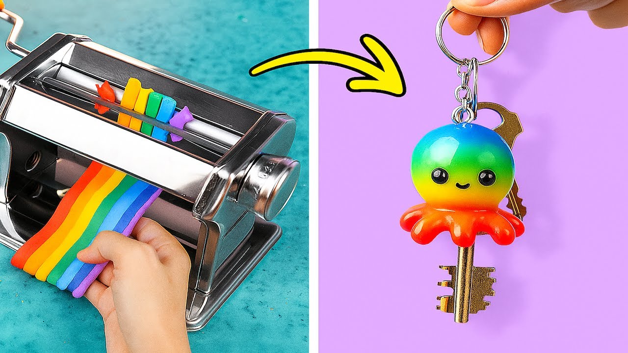 THE MOST SATISFYING RAINBOW VIDEO! 🤩 Epoxy & Clay DIYs! 😌