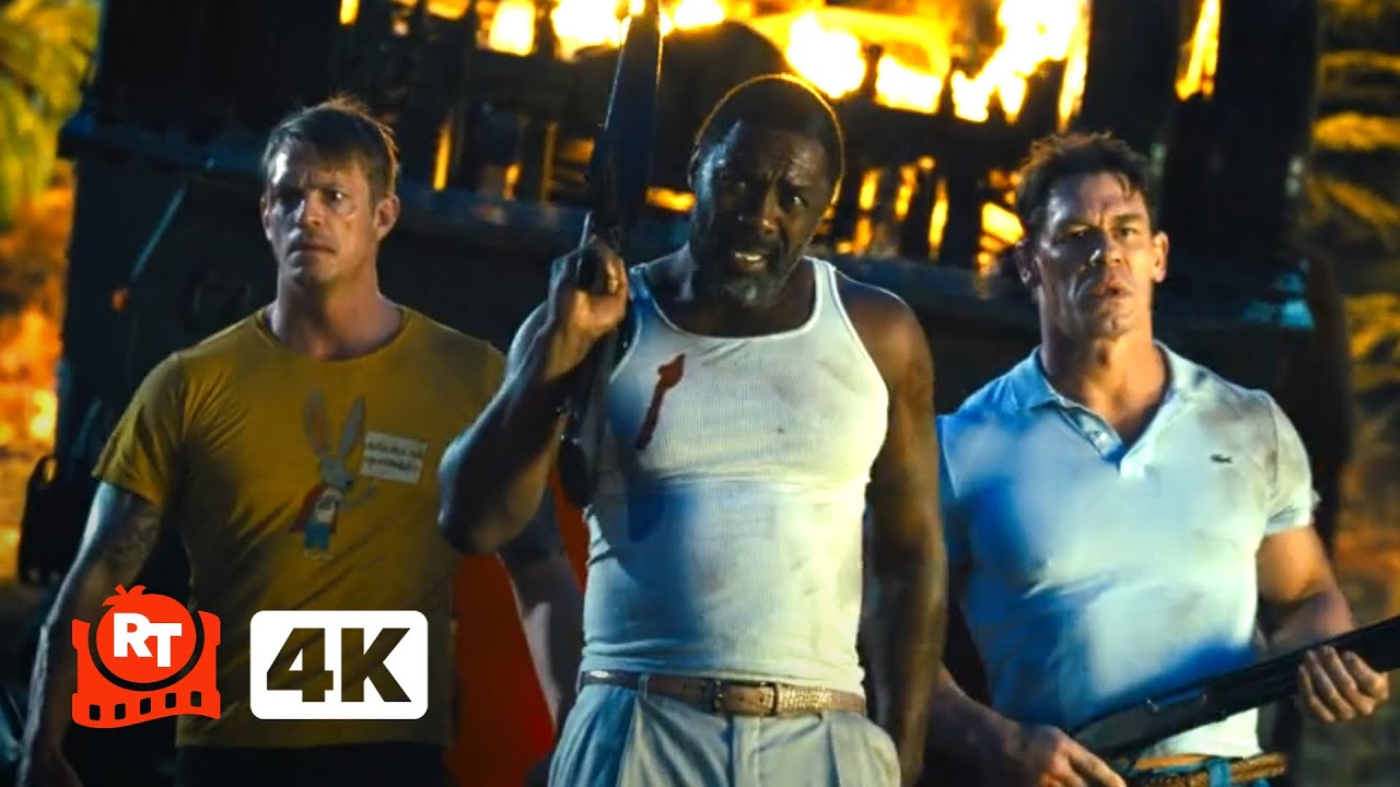 The Suicide Squad (2021) 4K – Peacemaker, Bloodsport, and Flag Crash a SWAT Van | Movieclips