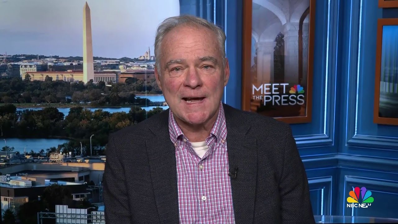 Tim Kaine defends switching his ‘no vote to yes’ on ending the shutdown: Full interview