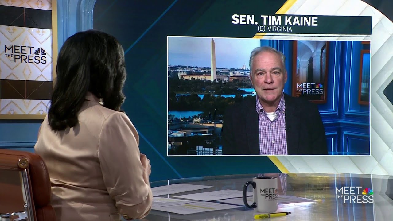 Tim Kaine tells House Democrats calling for Schumer’s ouster to ‘focus on their own leadership’