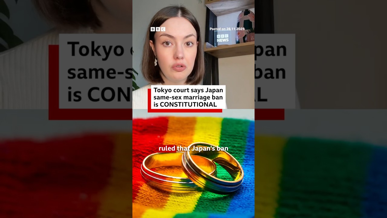 Tokyo court rules Japan’s same-sex marriage ban is constitutional. #BBCNews