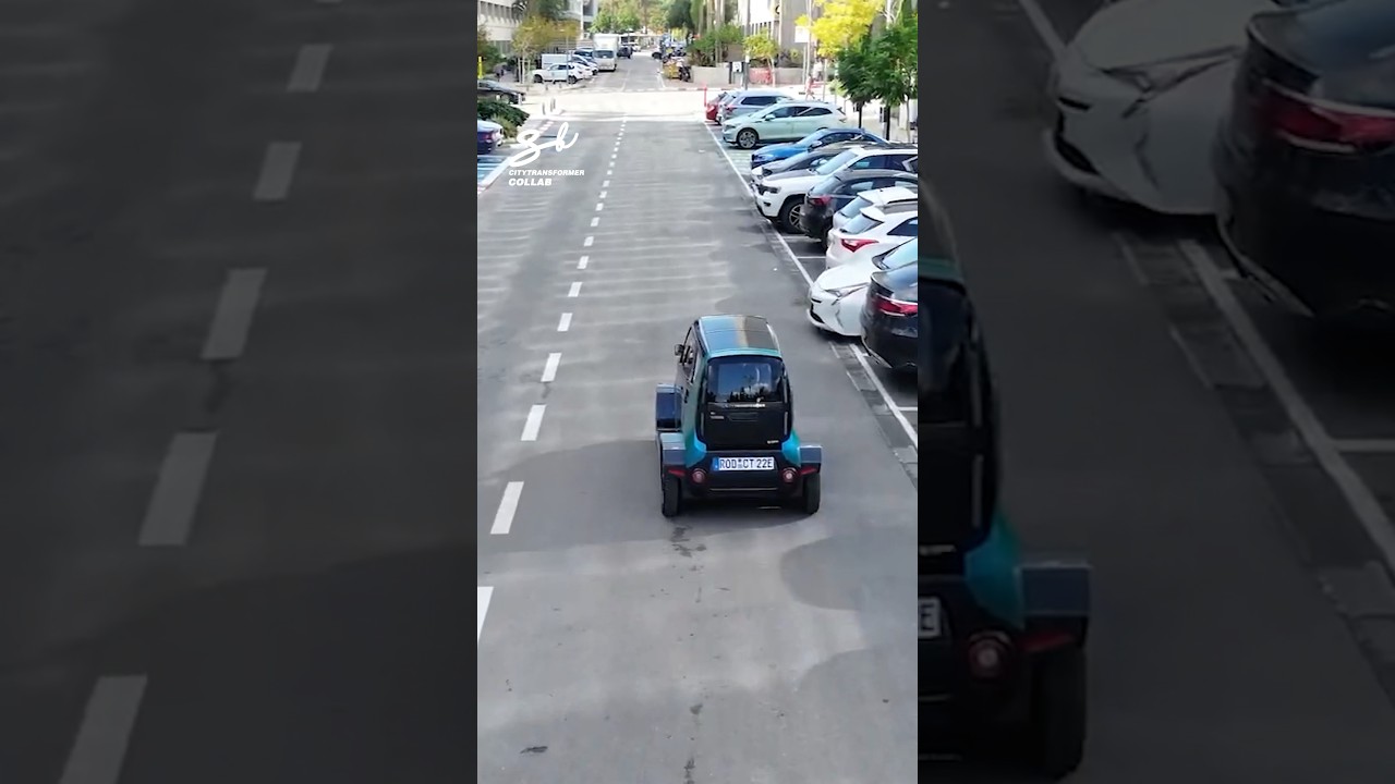 Transformable Mini EV 🤯 #ev #electric #cars