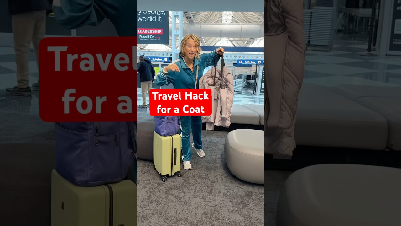 Travel Hack With My Jacket #travelhack
