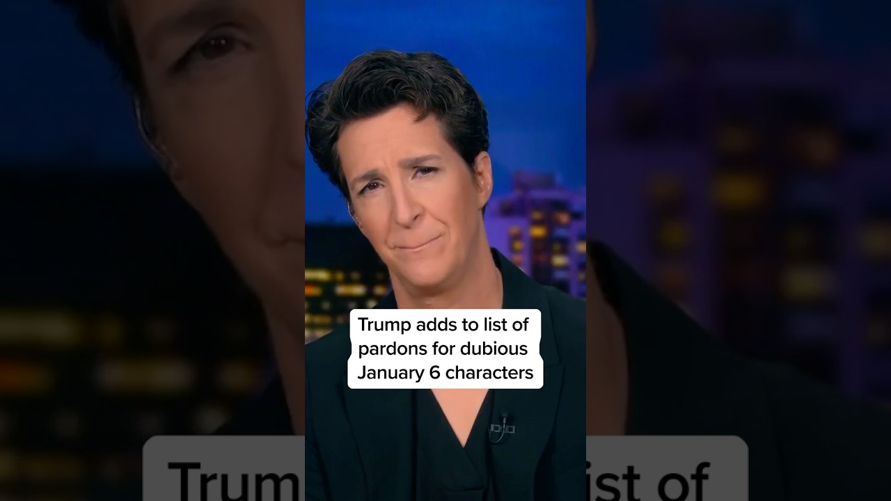 Trump adds to list of pardons for dubious January 6 characters