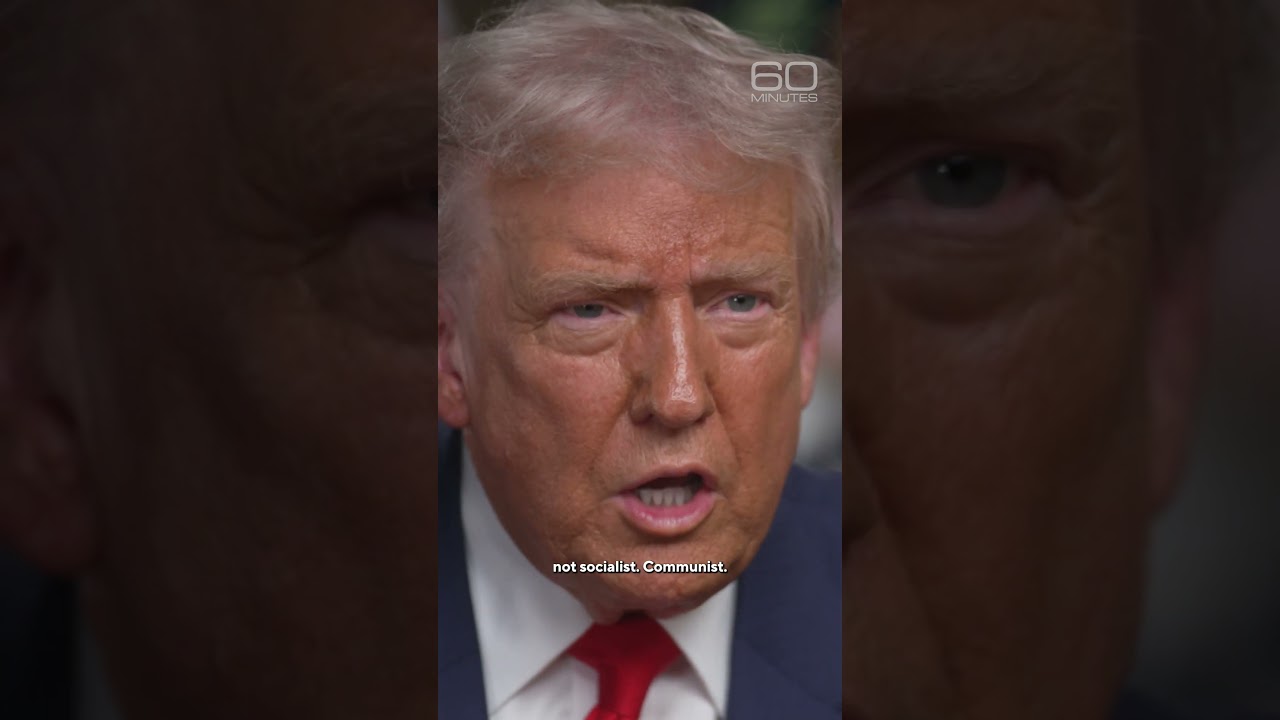 Trump calls NYC mayoral front-runner Zohran Mamdani a “communist” #shorts