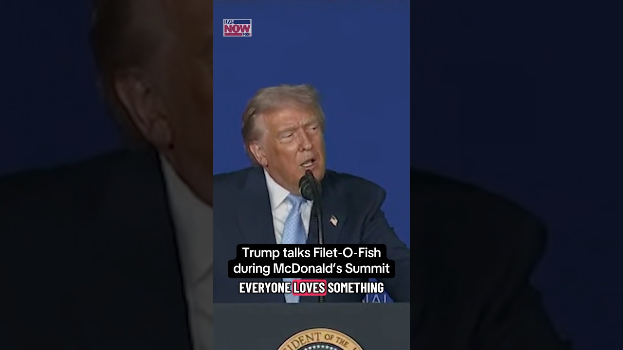 Trump: ‘Everyone loves something at McDonald’s’