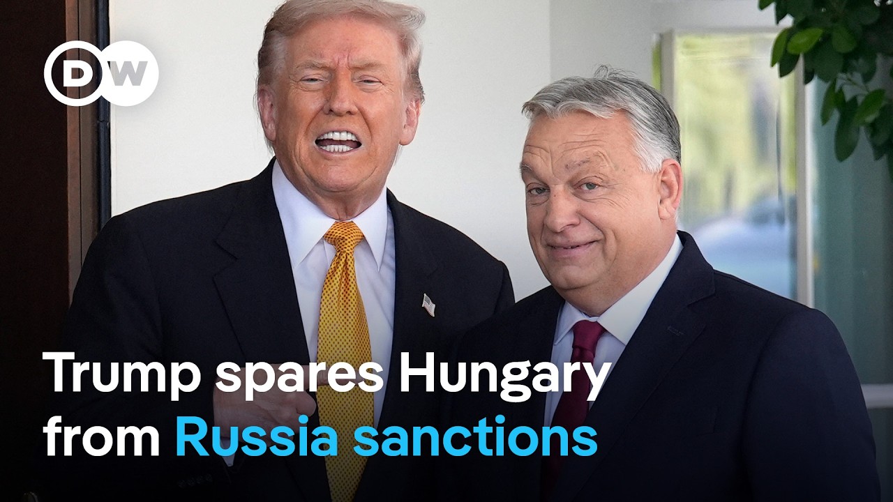 Trump exempts Hungary from sanctions for buying Russian oil | DW News