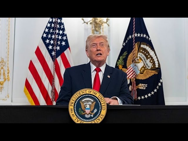 Trump says one of the two US National Guard troops shot on Wednesday has died in hospital