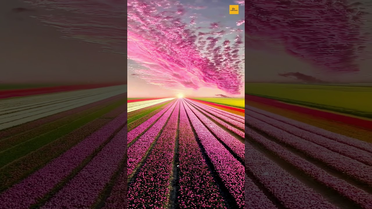 Tulip Fields Netherlands #shorts