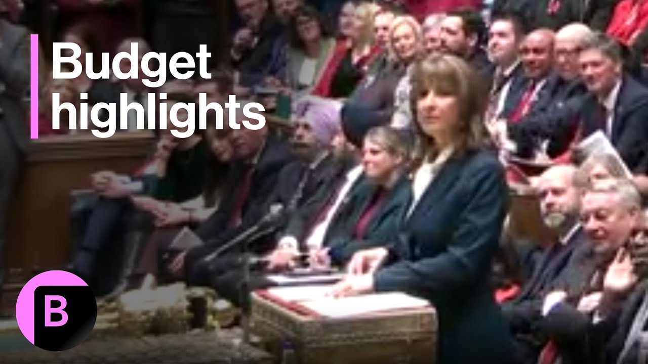 UK Budget: Watch the Key Moments From Reeves’ Speech