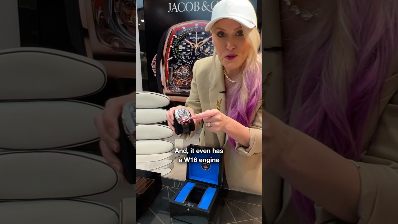 Unboxing A $1 Million Bugatti Watch! 🤑 #bugatti #watches #chiron