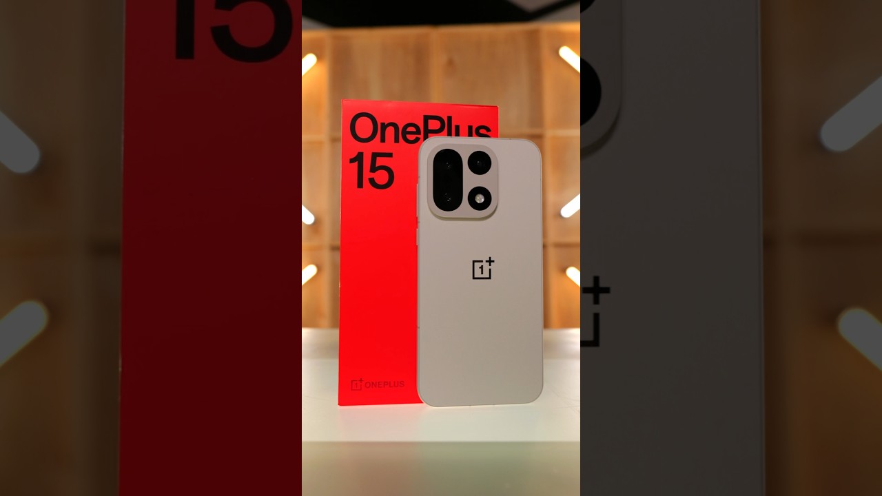 Unboxing the OnePlus 15!