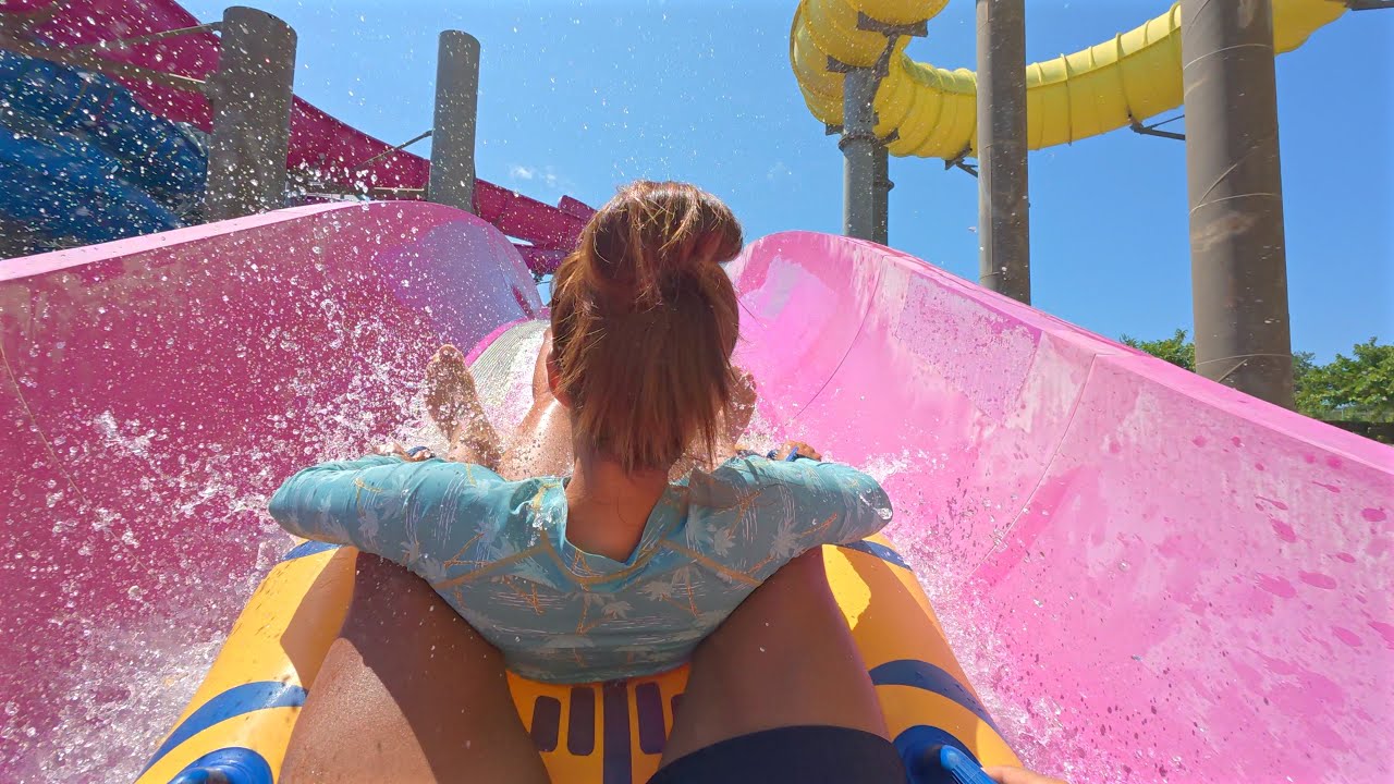 Uphill Navigatour Water Slide at Aquapark Aquacolors 🇭🇷
