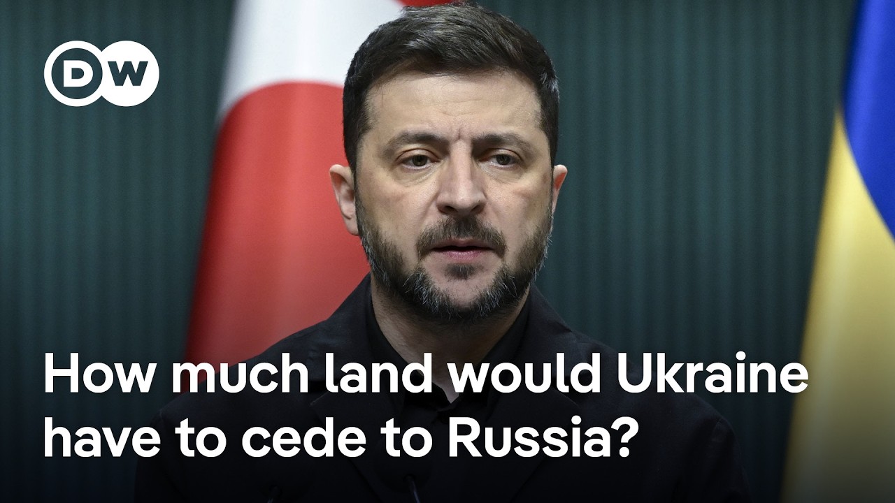 US and Russia working on peace plan wherein Ukraine would give Russia land | DW News