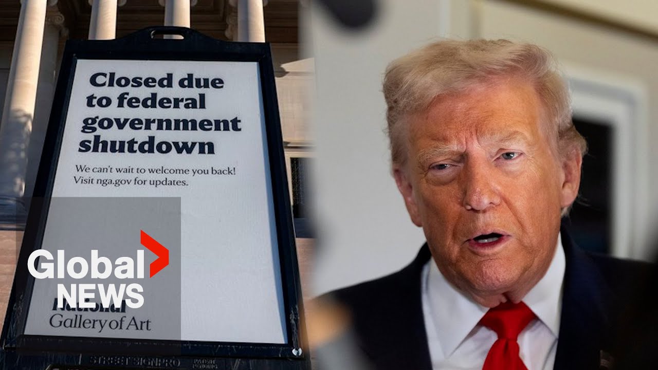 US shutdown hits 1 month as Trump escalates demands