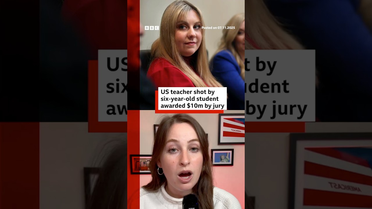 US teacher shot by six-year-old student awarded $10m by jury. #US #BBCNews