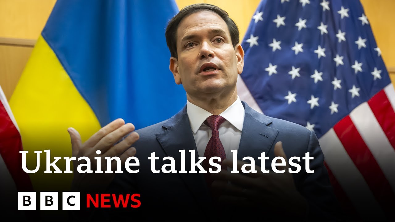US-Ukraine talks in Geneva end with ‘progress’ – but sticking points remain | BBC News