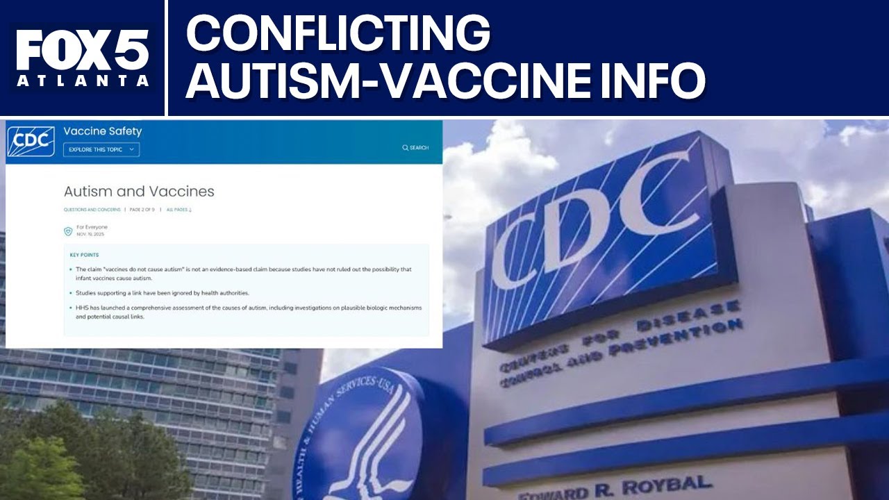 Vaccines and autism: What the CDC now says