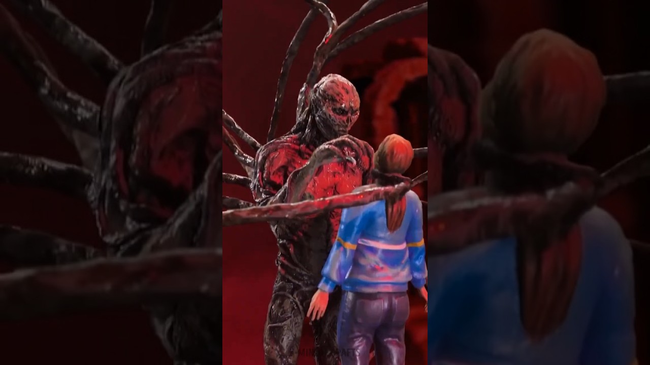 Vecna is ALIVE 😨🔥 I Built a Tiny Stranger Things Scene… Want Part 2, Where I Make Max?