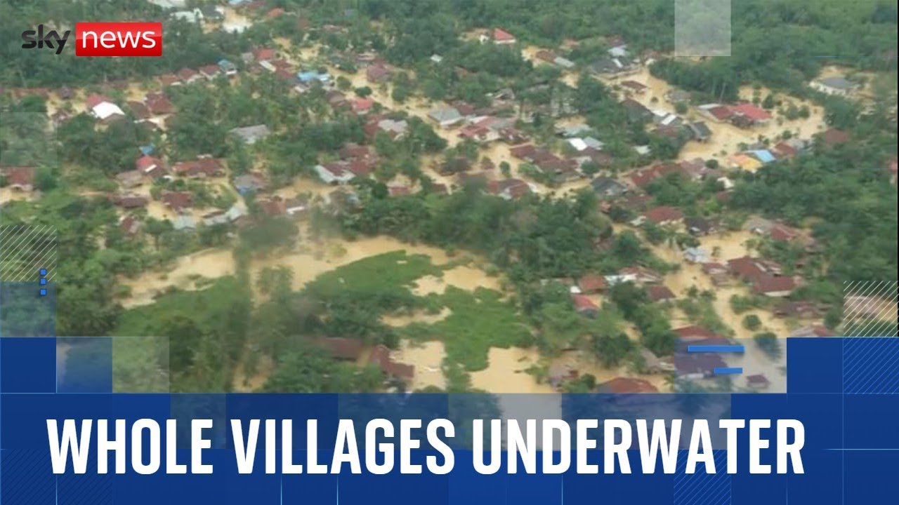 Villages underwater, and lives destroyed as floods kill hundreds across Southeast Asia