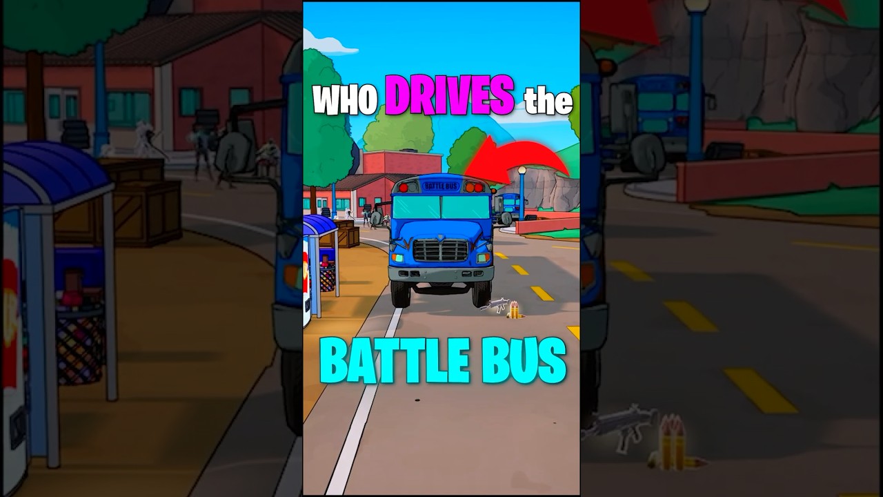 Who Drives the Fortnite Battle Bus? 🧐