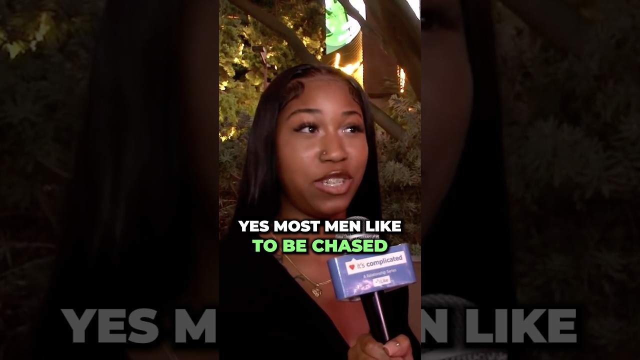 Why don’t women chase if men like it?