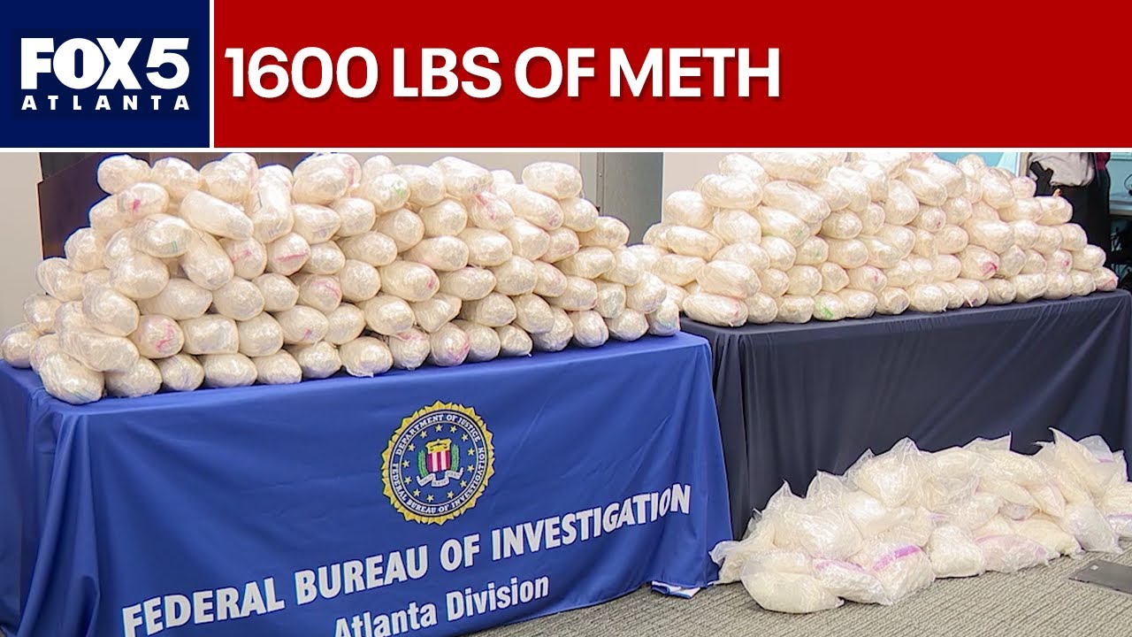 1600 lbs of meth seized in Atlanta | FOX 5 News