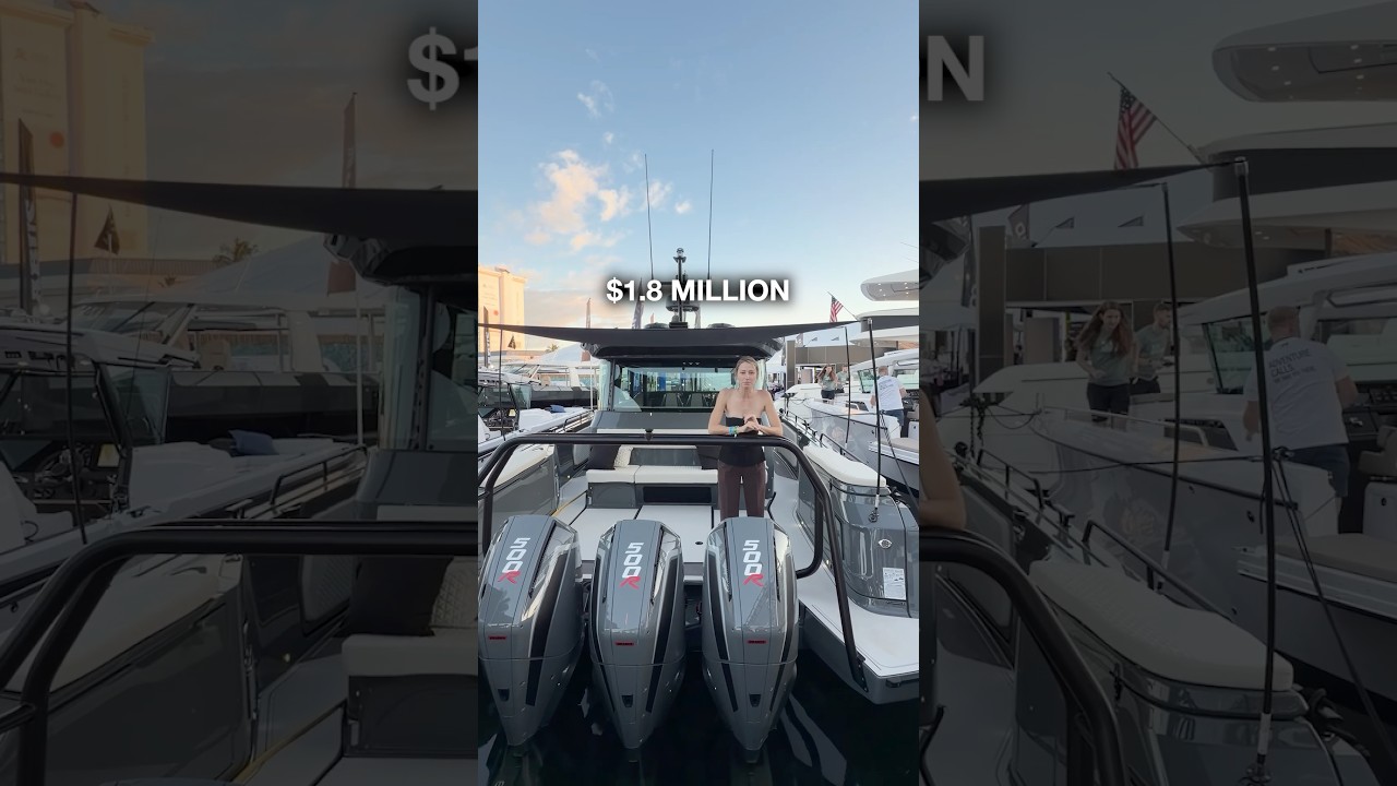 $18 Million Brabus Marine Boat! 🛥️ #brabus #yachts #boats