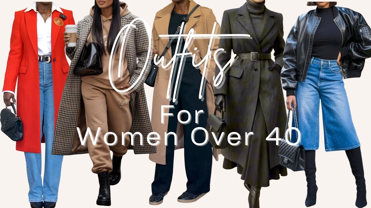 6 Everyday Winter Outfits for Women Over 40