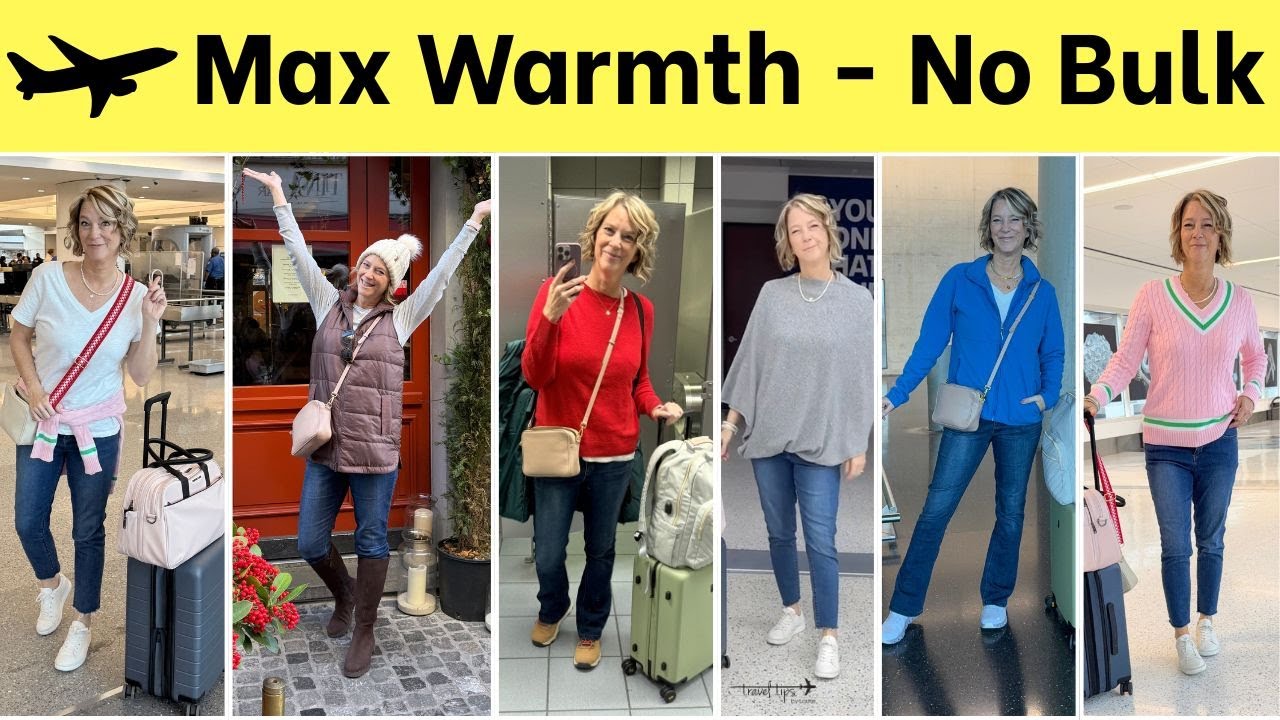 9 Warm but Thin Outfits for a Winter Trip With Comfortable and Elevated Looks