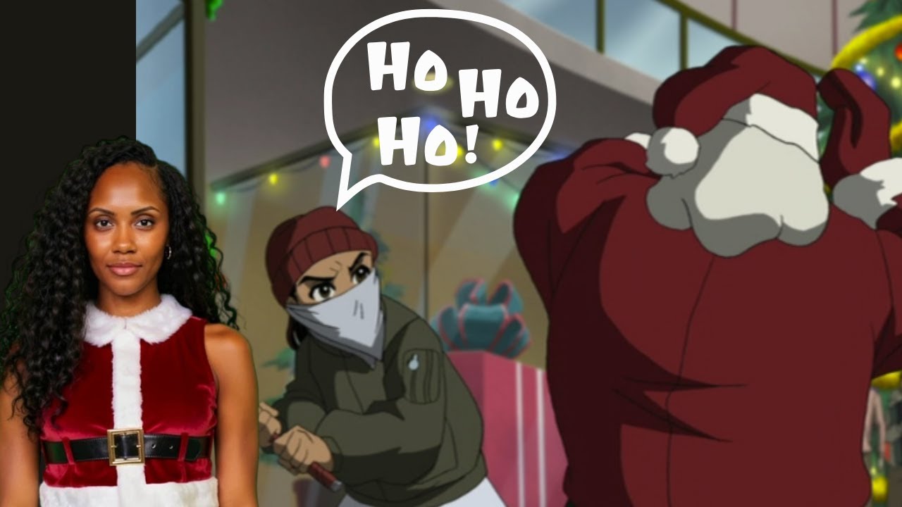 A FULL EPISODE REACTION! | A Huey Freeman Christmas | The Boondocks | BRITTREACTS